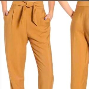Leith tie front pants